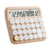 Desktop Calculator Mechanical Switch Calculator Anti-slip 12 Digits Large LCD