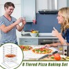 Zhehao Pizza Rack 8 Tiered Stand 16.7'' H x 12''