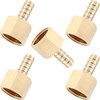 LTWFITTING Brass BSP Fitting Coupler/Adapter 1/2-Inch Female BSPP x 10mm