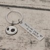 AHAETH Jack Skellington Gifts Keychian for Women Men Jewelry Jack