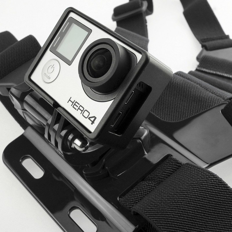 Chest Harness for GoPro Cameras - Adjustable and Compatible with