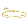 LEMKAY Gold Bracelets for Women 14K Gold Bracelets for Women