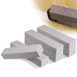 YUFFQOPC 6 Stück Everdrop Bimsstein Reiniger Bürsten Block Reinigungsblock Grill Brick Bimsstein Reinigungs Grill Bimsstein Reinigungsstein Grill Reinigung Stein Küche Bräter Backofen（15cm）