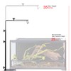 Reptile Lamp Stand – Adjustable Height Heat Lamp Holder for