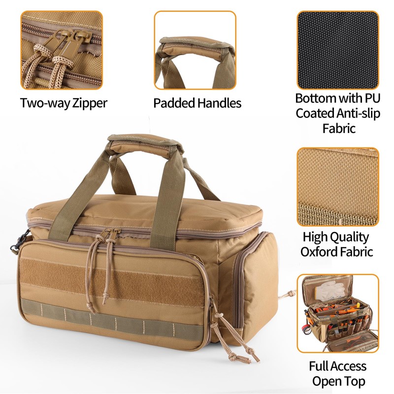 16-Inch Tool Bag with 16 Packets,Tools Bag for Men with