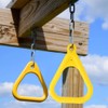 Gymnastics Ring Triangle, Load Capacity 176.4 lbs (80 kg), Lightweight,
