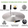 10ft Stainless Steel Garden Hose, New Flexible Water Hose 10