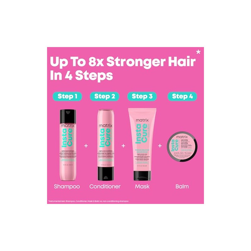 Matrix Instacure Build-A-Bond Mighty Bonds Shampoo 300ml & Instacure Build-A-Bond