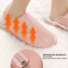 Electric Heated Slipper USB 3 Level Heating Flannel Comfortable Wearing