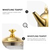 DOITOOL Heavy Duty Tea Kettle Stovetop Whistling Tea Kettle Stainless