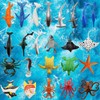 BLMHTWO 24 PCS Ocean Animals Figures,Sea Animals Toys Plastic Sea