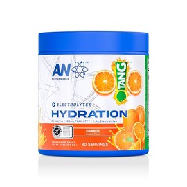 AN Performance Electrolyte Drink Mix | Zero Sugar Hydration Powder | Magnesium + Calcium + Potassium | Tang Orange | 30 Servings