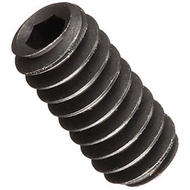 Fender American Series Bridge Saddle Height Adjustment Screws (1/4") Electric Guitar Hardware (0026779049),Black