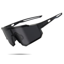 Cyxus Polarized Cycling Sunglasses for Men Women Running Sunglasses Shield Style Sports Mountain Bike Baseball Glasses UV400