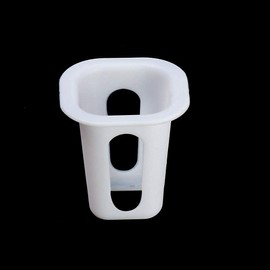 LAPOND Hydroponic Cultivation Kit 100 Pcs Planting Baskets for Indoor and Outdoor Use (White)