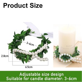 Tropfschutz Kommunionkerze, Kerzentropfschutz, Tropfschutz Taufkerzen, Tropfenfänger Kommunionkerze, Kerzen Tropfschutz Kommunion 4-9cm, Kerzenrock Kommunion,Tropfschutz Kerzenkranz - Stil 4