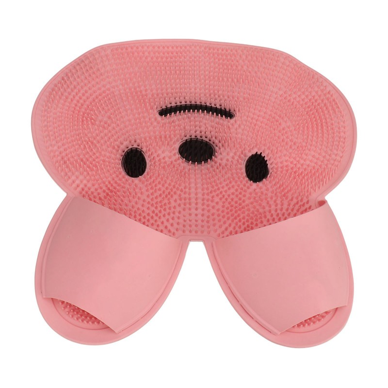 Foot Scrubber Mat Silicone Anti Slip Relieve Fatigue Remove Dead