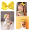 2 PCS 3inchs Hair Bows for Girls Grosgrain Ribbon Hair