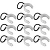 10 x Pool Tarpaulin Clips, Diameter 40 mm, Pool Holder