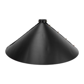 Outdoor Squirrel Flapper, Professional PVC Outdoor Squirrel Baffle, Smooth Squirrel Guard Baffle for Garden, Patio, Porch Or Yard (Black)