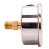 2-1/2" Liquid Filled Vacuum Pressure Gauge - Stainless Steel Case,