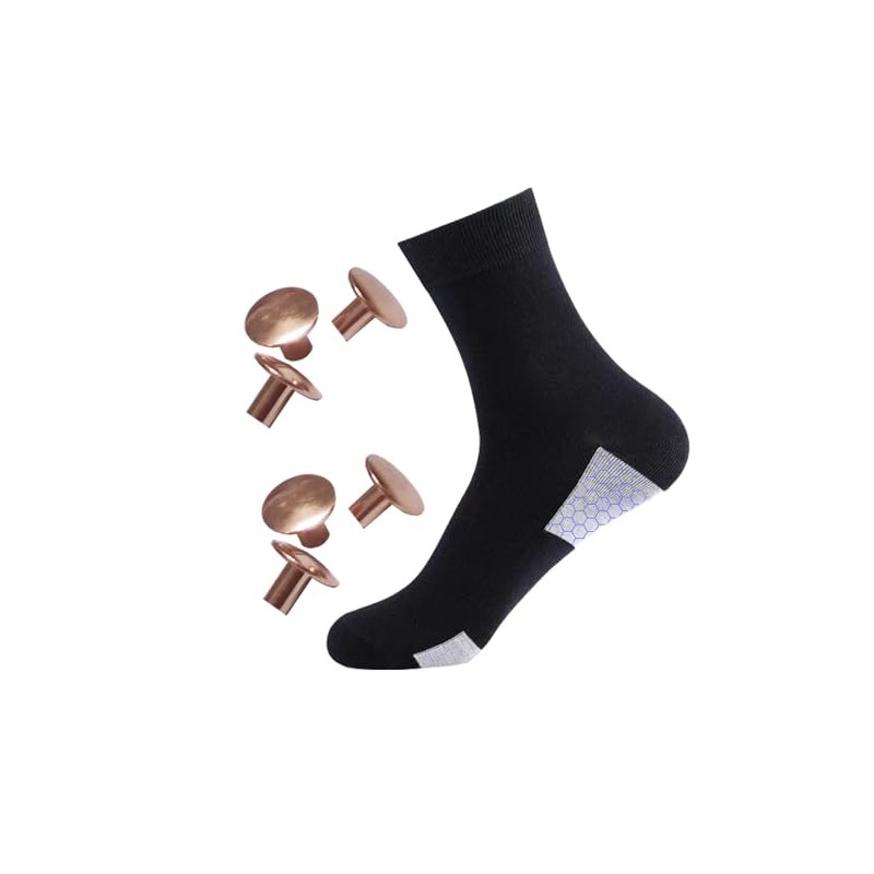 AddBili 6 Pure copper solid rivets and 1 grounding socks
