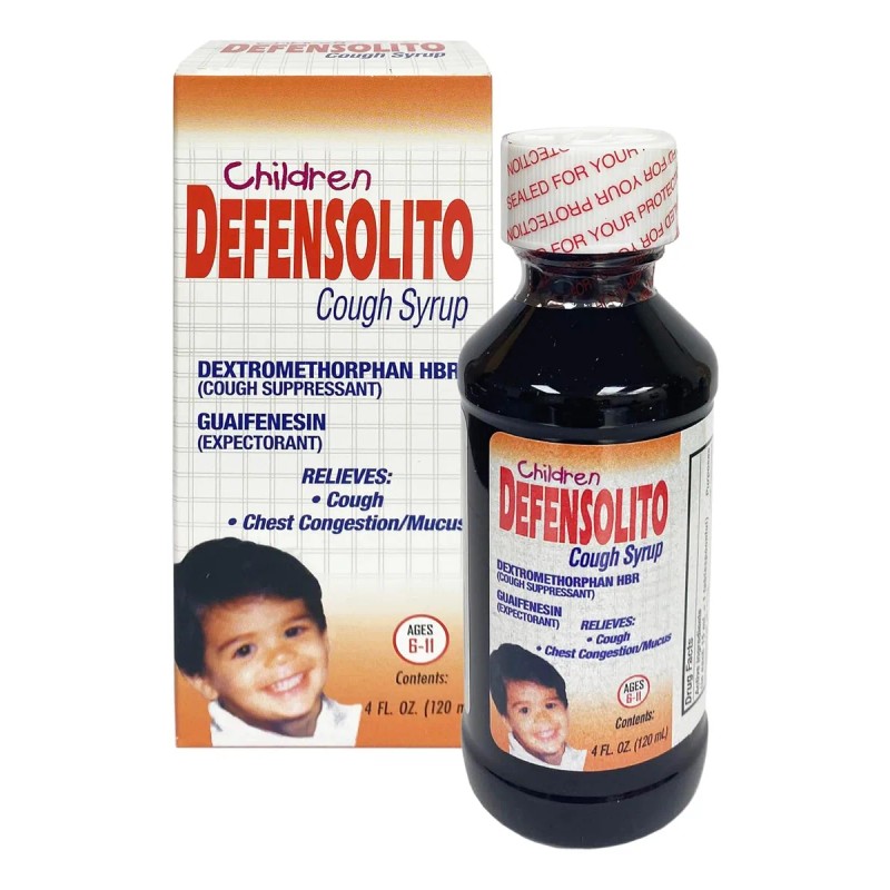 Jarabe Para La Tos Infantil Defensolito 4.05 Oz Fl -
