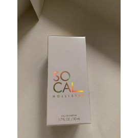 Hollister new Hollister So Cal Perfume 1.7 oz 50 ml EDP Spray parfum fragrance seal socal