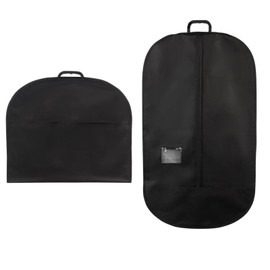 Suit Cover Bag, 2PCS Folding Suitbag, Suit Carrier, 110×60 cm Dress and Clothes Covers Garment Bags with Handles, Zippered (2)