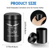 Small Keepsake Cremation Urns for Human Ashes Adult Male Female,