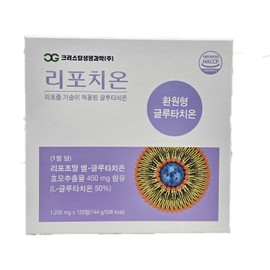 Lipothione reduced glutathione 120 tablets, 4 months supply / 리포치온 환원형 글루타치온 120정 4개월분