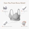 MomWills Nursing Bras for Breastfeeding, Seamless Ultra Comfort Maternity Bra,