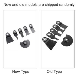 6pcs Oscillating Multitools Flush Cutting Blade for Oscillating MultiTools Power Oscillating Tool Blades Quick Release Saw Blades High Carbon Steel for Cutting Wood Plastic