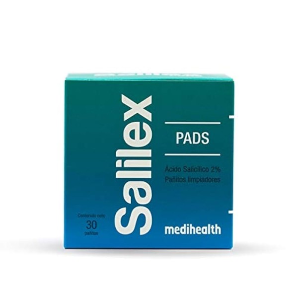 Salilex Pads Almohadillas Faciales Dermolimpiadoras Libres de Jabon Para Piel