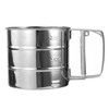 Fsaklaskdy Powdered Sugar Shaker, Fine Flour Sieve One-Hand, Icing Sugar