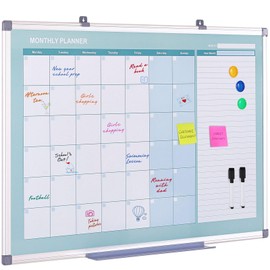 MAKELLO Dry Erase Calendar for Wall, Large White Board Calendar with Next Month for Office, Family, Kitchen and Bedroom, 36x24 inches
