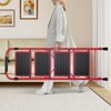 KINGRACK Step Ladder, Folding Ladder with Non-Slip and Wide Pedal,