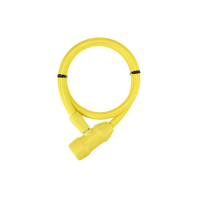 Bridgestone Wire Lock Tough Guard, Bicycle Lock, yellow