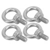 4Pcs Stainless Steel Lifting Ring Eye Bolt Heavy Duty Machinery