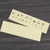 EMSea Pack of 4 Stove Stickers Oven Stickers Labels Markings