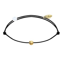 LES POULETTES BIJOUX - Bracelet Link Small Gold-Plated Pearl - Classics, Synthetic base metal (not specified) and gold-plated, no stone