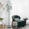 Dimmable Industrial Floor Lamps for Living Room, Green Tree Standing