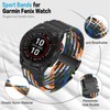Band Compatible with Garmin Fenix 8 47mm/7/6/6 Pro/5/5 Plus, 22mm