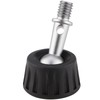 Anti-Slip Tripod Feet with Reinforcing Iron Ring and 3/8" Screw,for
