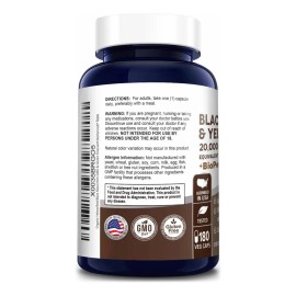 Maca Negra, Roja Y Amarilla (180 Cápsulas) Hecho En Usa