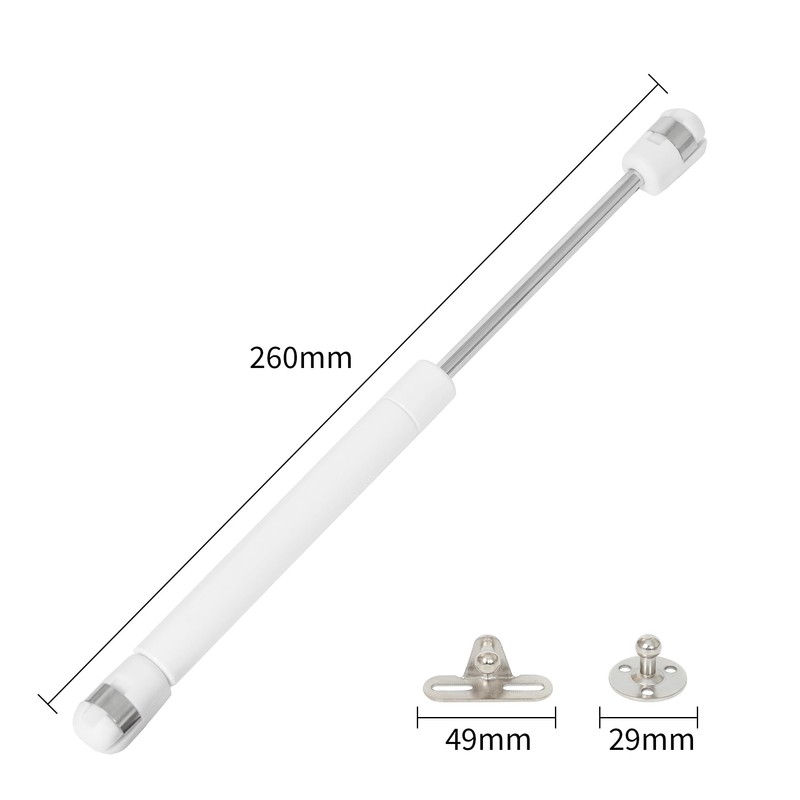 Bohaner 40N Gas Struts 2Pcs Cabinet Door Hinges Lift Up