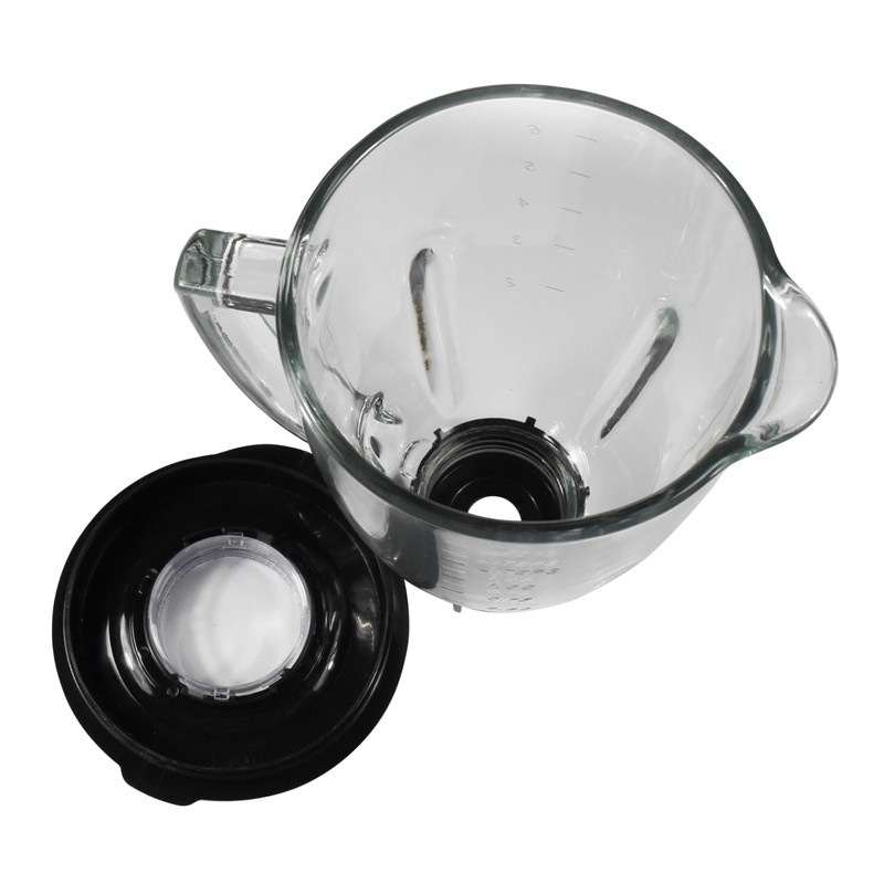 HQRP Glass Round Replacement Blender Jar Set Compatible with Oster