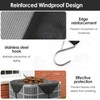 Air Conditioner Covers for Outside Winter, 36''x36'' Mesh and Oxford