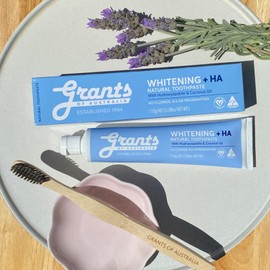 Grants Whitening +HA Natural Toothpaste 110g