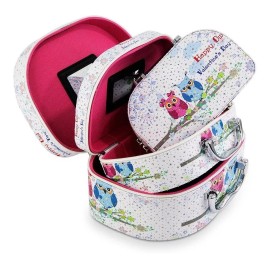 EG Kit De 3 Cajas Para Cosméticos Y Maquillajes